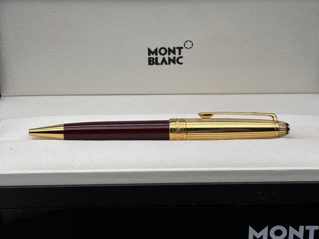 Montblanc Vermeil Doue vergoldet Kugelschreiber 925 Sterling Silber