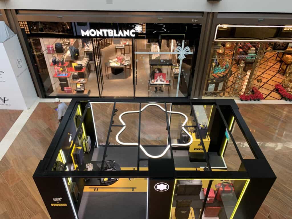 Omega Shop Uhren und Accessiores im Marina Sands Einkaufzentrum