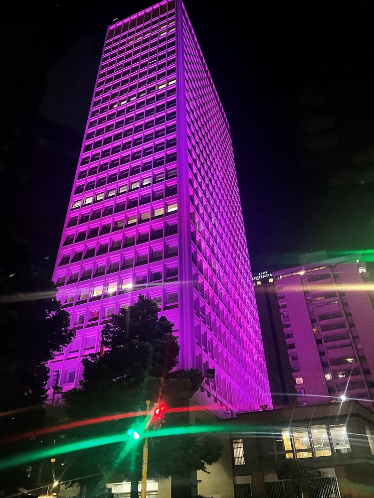 Torre colpatria in bogota Hochhaus